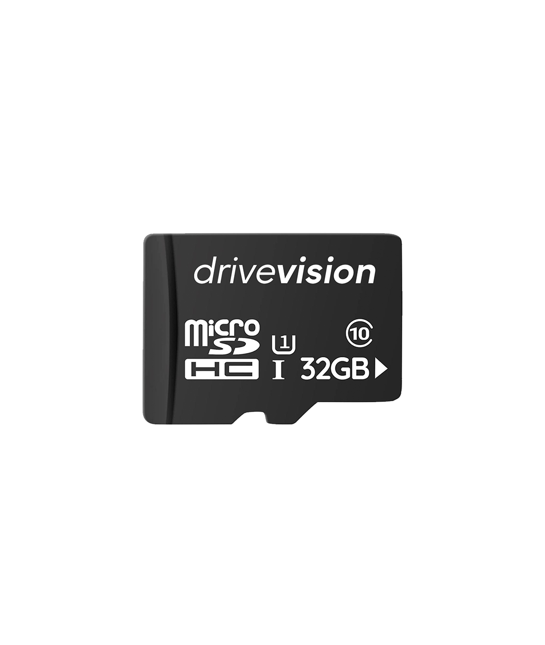 Photo of a micro sd card included in the DriveVision dash cam box.